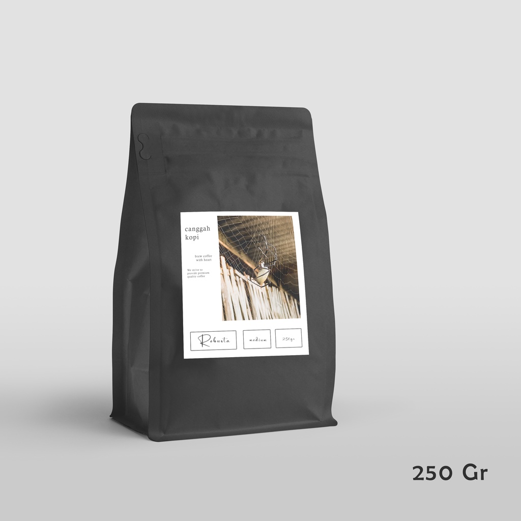 

Kopi bubuk Robusta Semeru 250gr - medium grind ~Kopi Canggah~