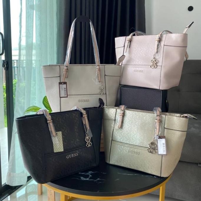 100% Asli Guess Gs Delaney Tote Bag | Tas Wanita G15023 Murah Kiara.Kach