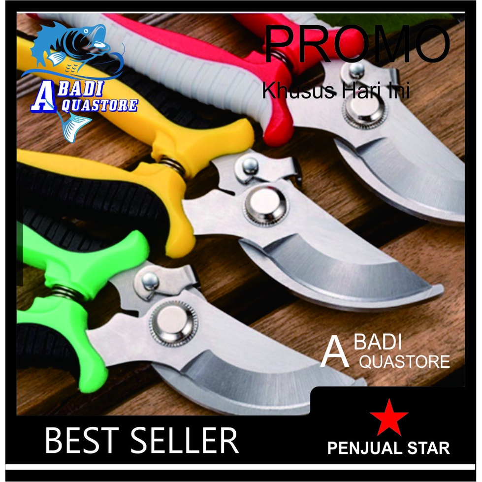 Gunting Rumput Plastik - Gunting Rumput Sintetis - Gunting Rumput Mainan - Gunting