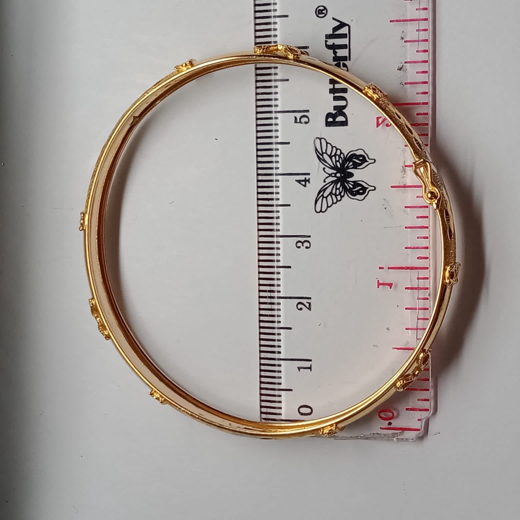 Gelang emas 17k - 7.05 gr kadar 750 - 5592