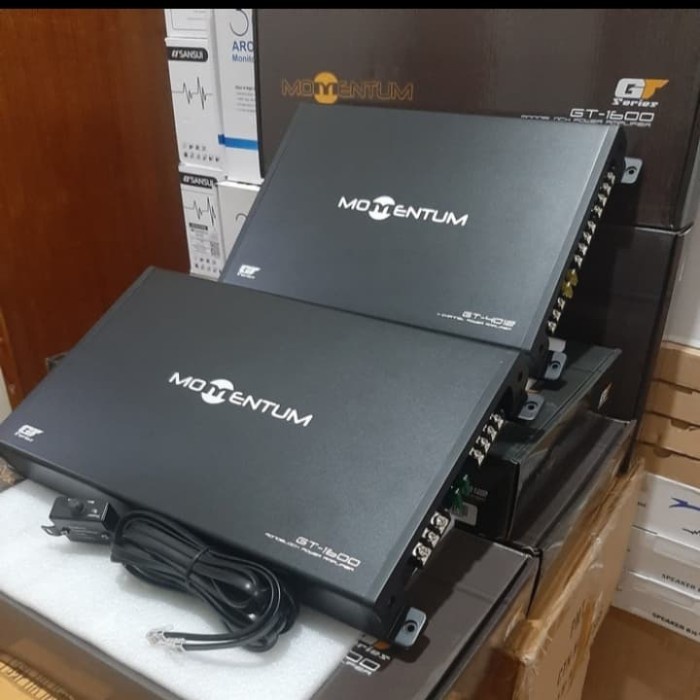 Terlaris Paket Audio Mobil Moboblock Dan Power Momentum High Quality