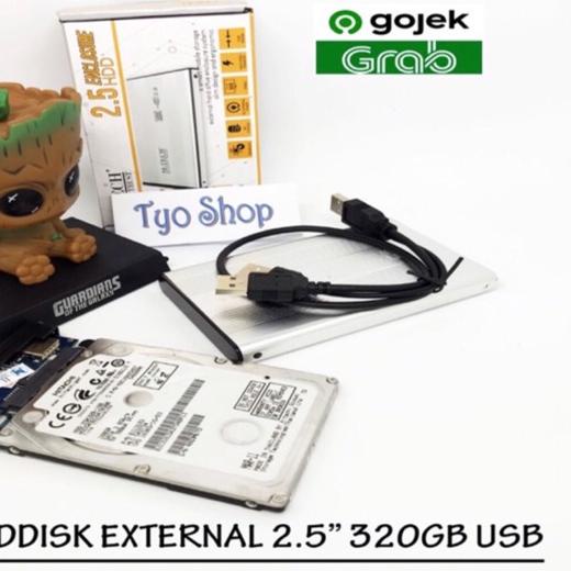 ♜ Harddisk Eksternal 500gb 120Gb 160gb 250gb 320gb USB ➹