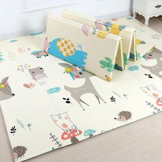 Karpet Lipat Tikar Lipat Baby Playmat Bayi 8MM &amp; 6MM Motif Random 180X200CM