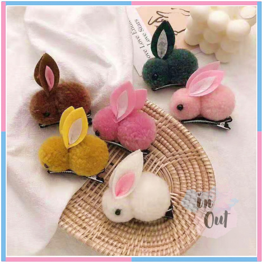 Jepitan Rambut Anak / Jepit rambut rabbit kelinci besar anak wanita / kid rabbit hair clip Pin rambut ACC52