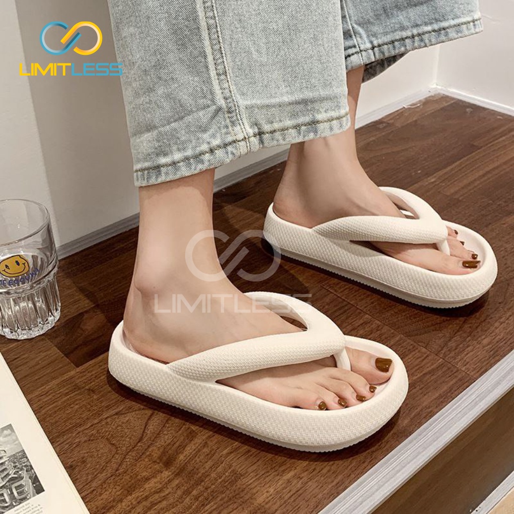 Sendal Japit Wanita Anti Slip Sandal Jepit Cewek Korean Style Empuk Sandal Wanita Terbaru Flip Flop Rumah