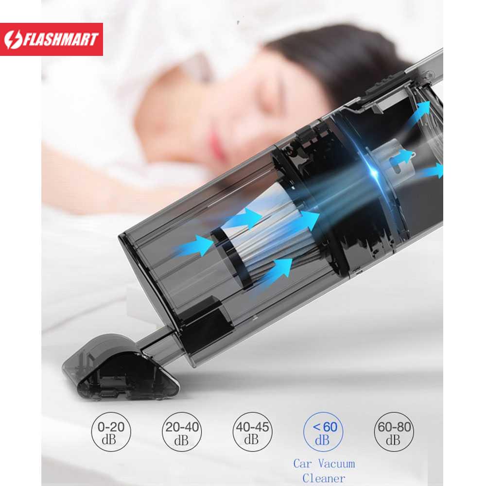Flashmart Handheld Vacuum Cleaner Penyedot Debu Mobil 12V 120W - AKS-8001