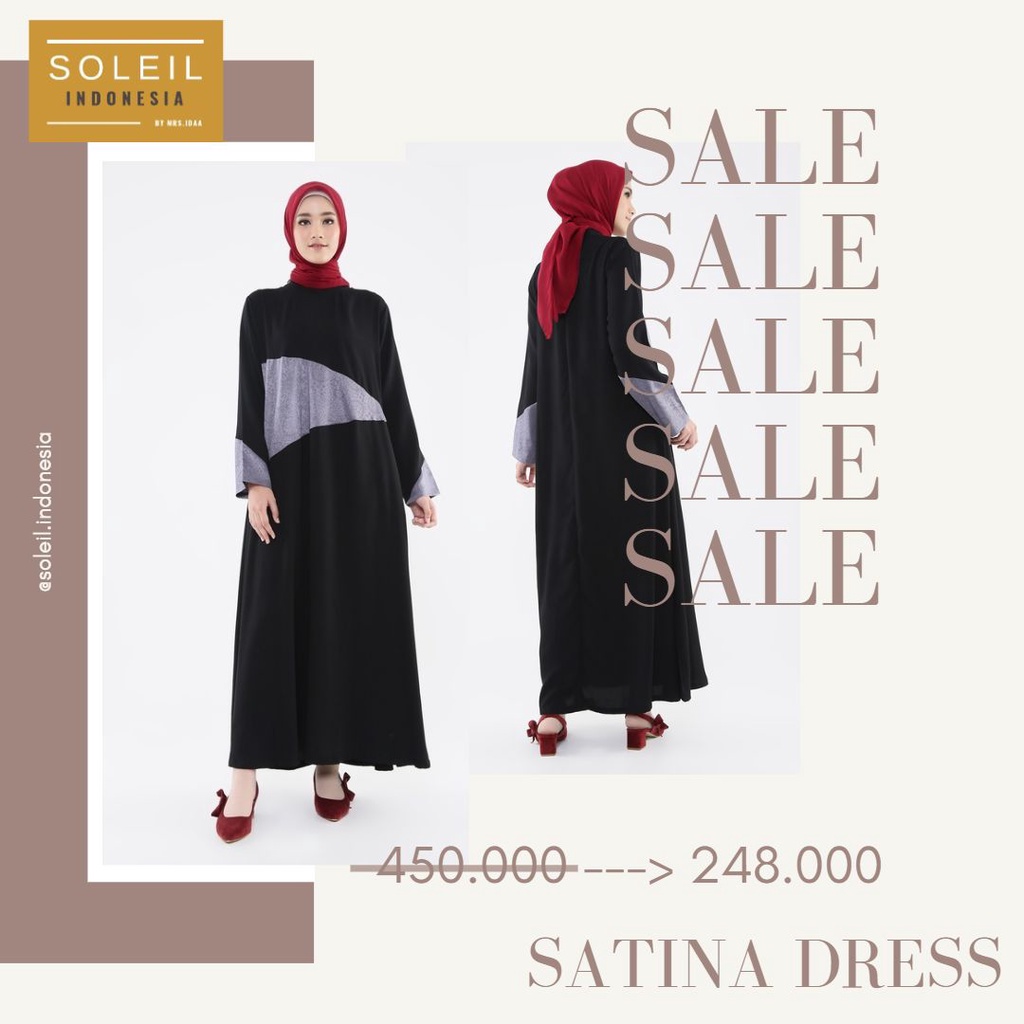 Satina Long Dress by Soleil Indonesia