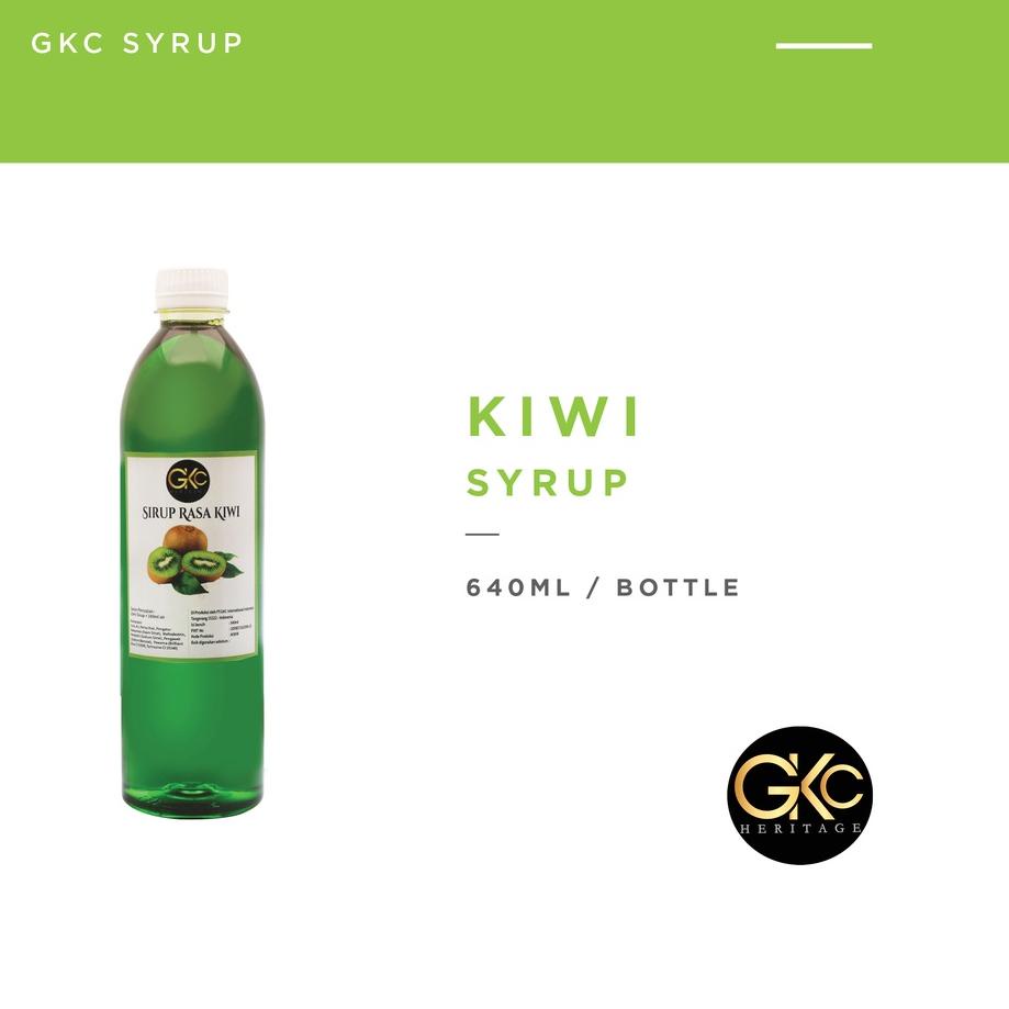 

♪ Sirup Kiwi / Kiwi Syrup Minuman GKC Heritage 640 ml (Import Quality) ◊