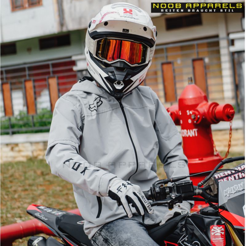 Jaket Pengendara Motor Fox - Jaket Parasut Fox Racing
