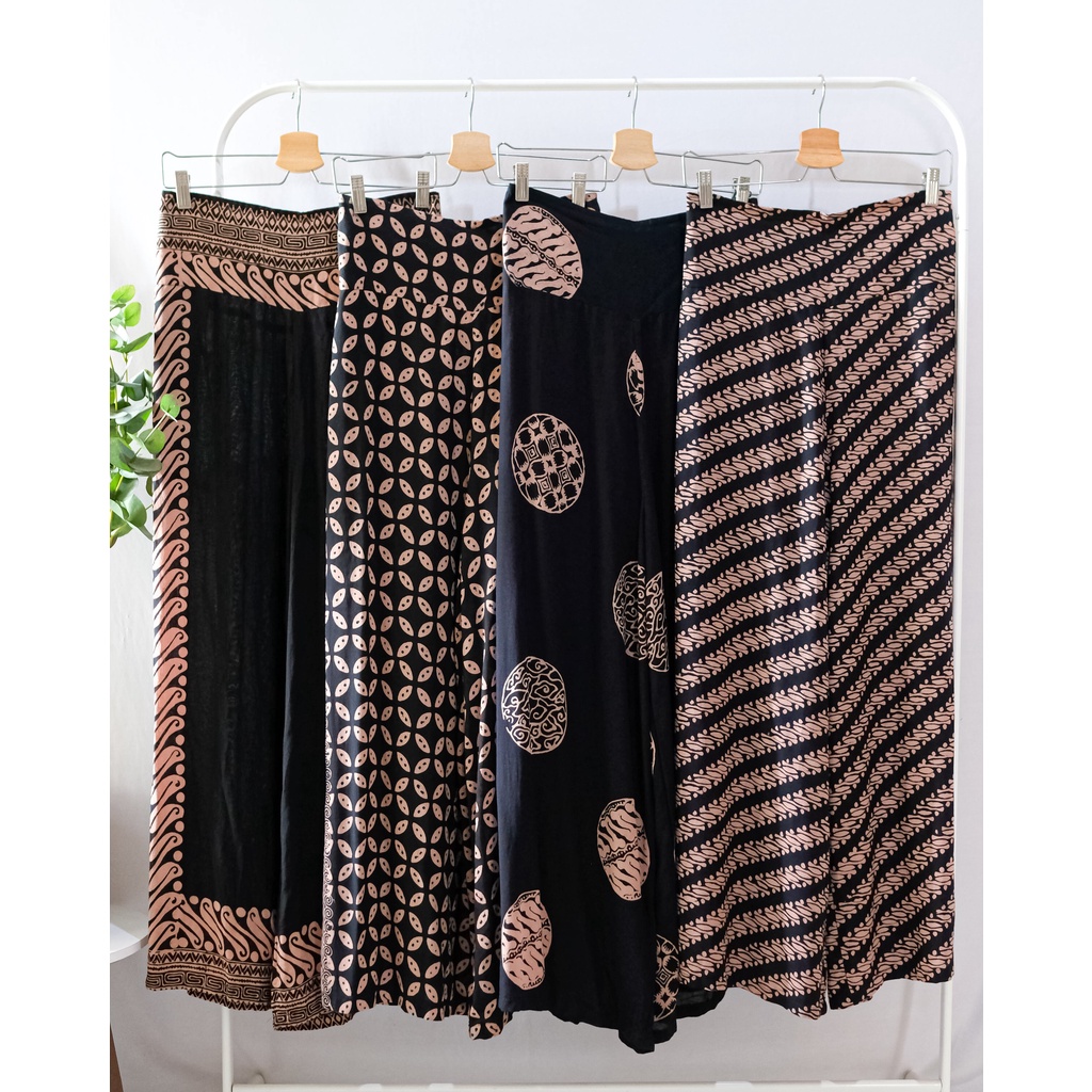 CELANA KULOT BASIC BATIK REGULAR WANITA BAWAHAN SANTAI BATIK KULOT BATIK WANITA BAWAHAN CULLOTE CELA