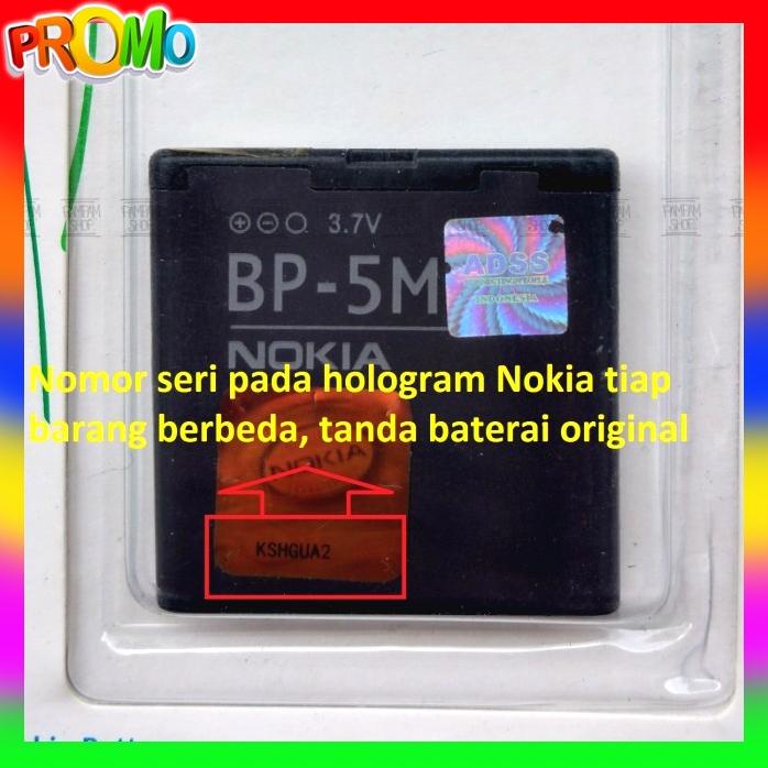 Acc Hp Baterai Nokia 5610 Xpressmusic Xpress Music Bp5M Bp 5M Original Baterai