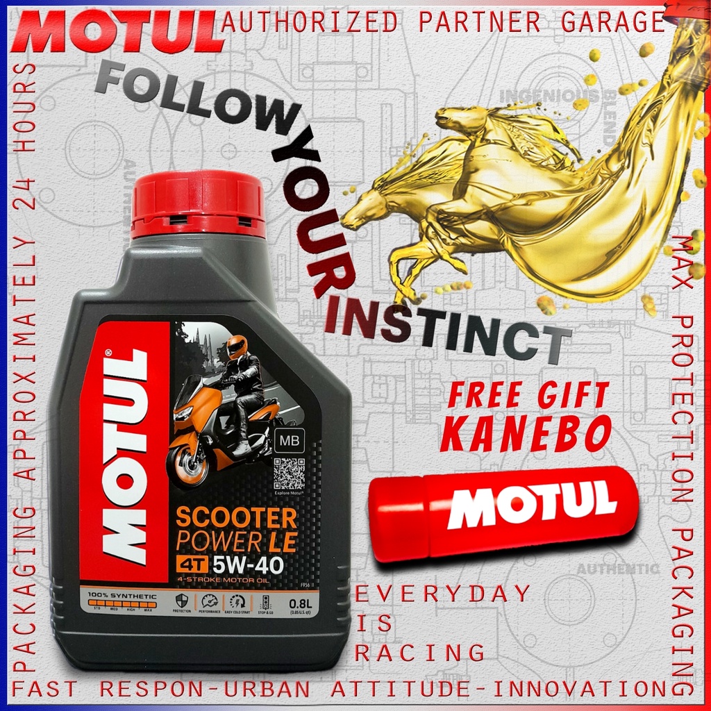 MOTUL SCOOTER POWER LE 1000 ml DAN 800 ml