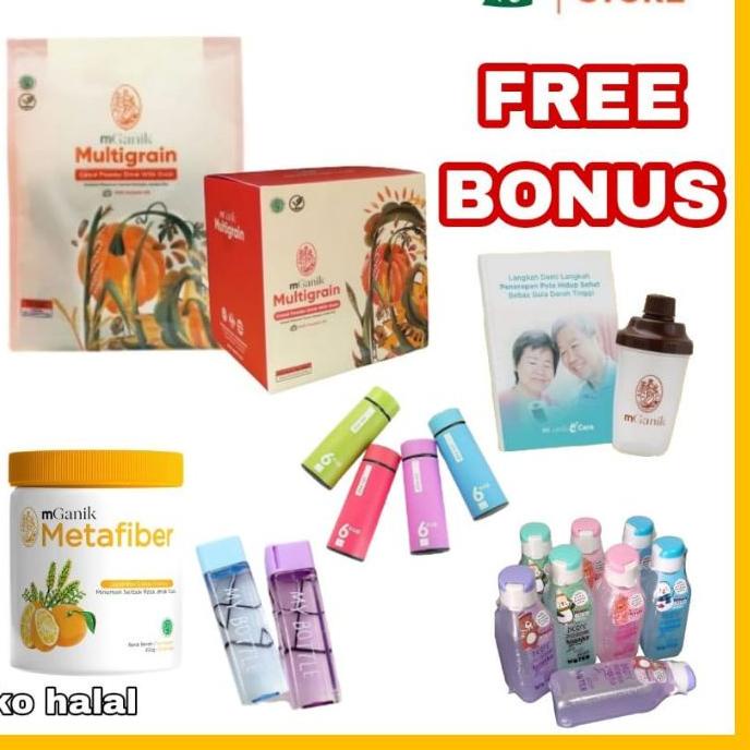 

➯ COD & TERBUKTI Mganik Metafiber Multigrain Original 100% Untuk Darah Tinggi ori ☻