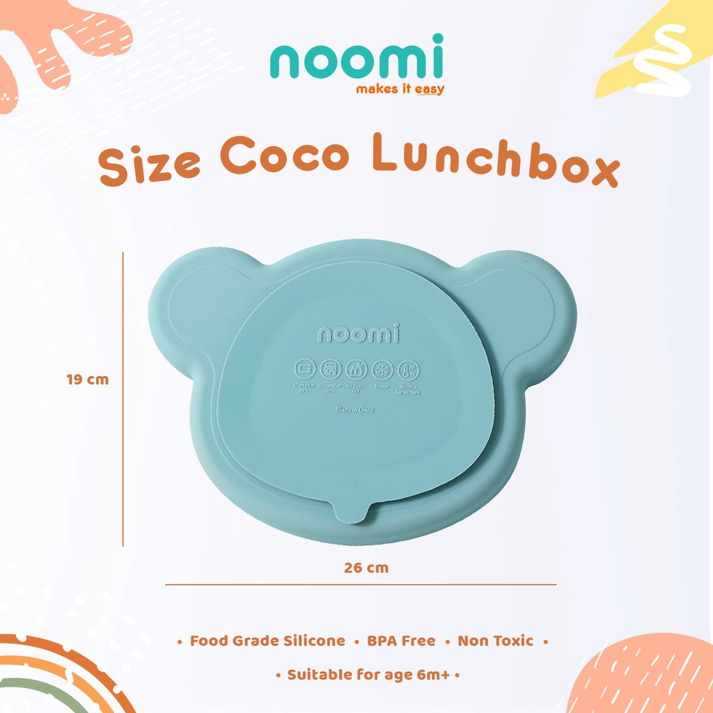 Noomi Coco lunch Box 6m+ / tempat makan bayi