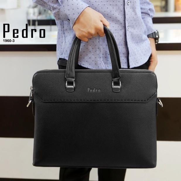 Tas kantor pria pedro 1960-3 Tas selempang Tas jinjing laptop