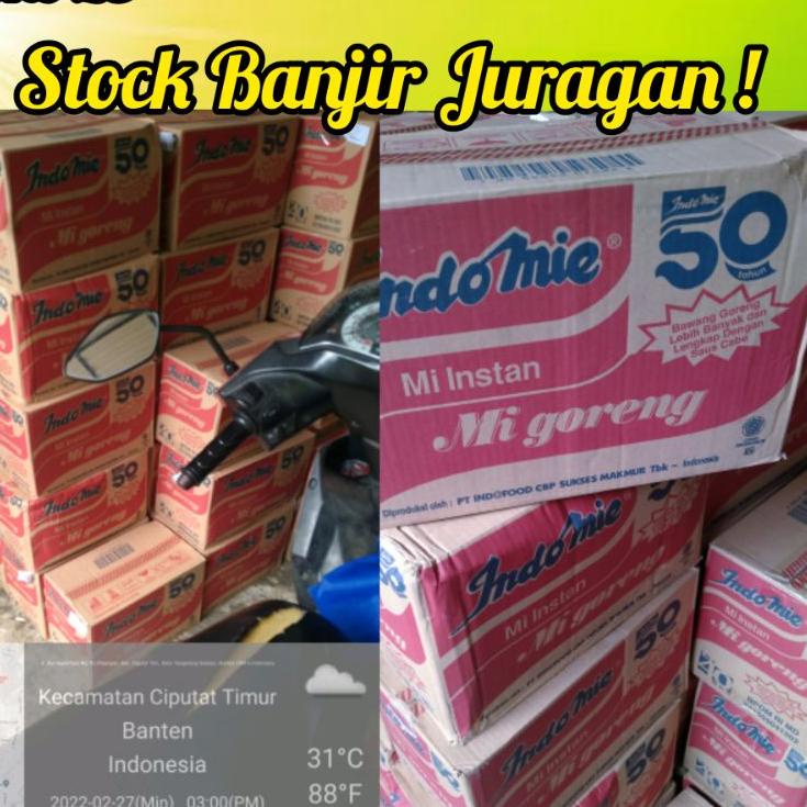 

☛ Indomie goreng 1 dus ➺