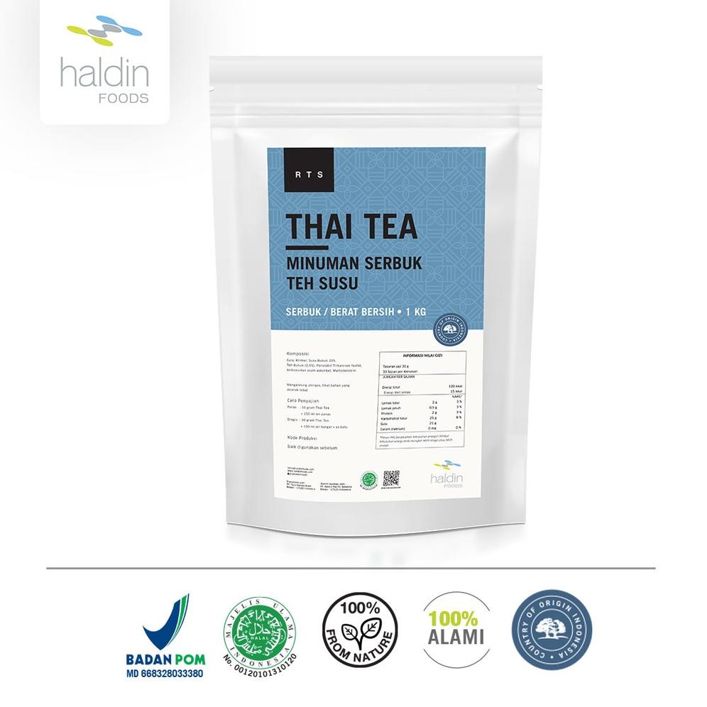 

✔✔SALE✔✔ haldinfoods Teh Thailand Bubuk Thai Tea Powder - 1 kg