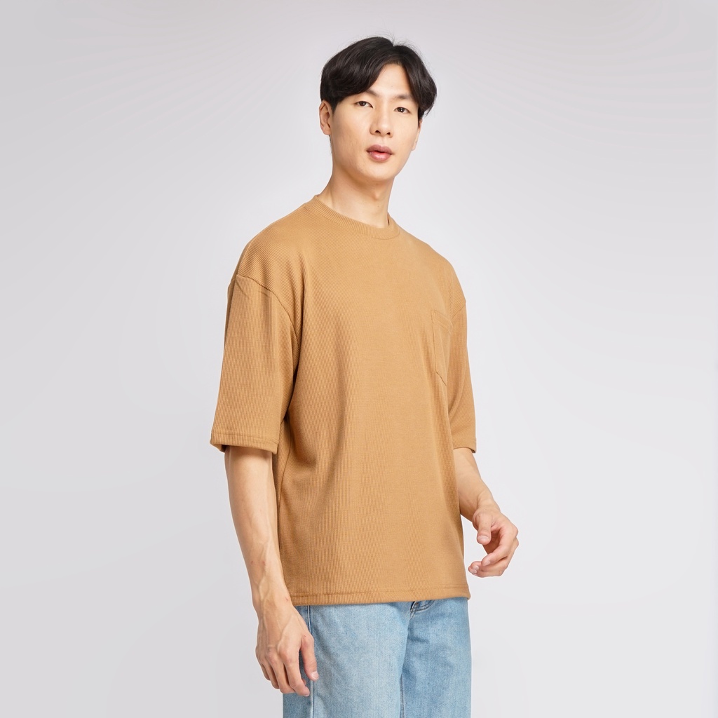 Kaos Oversize Waffle Pocked Original Brand Pollac