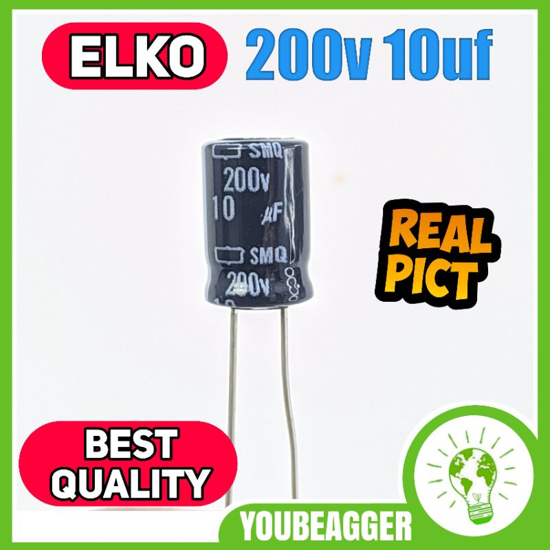 Elko 200v 10uf