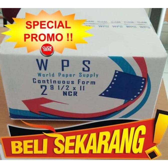 

Wps Continous Form 91/2 X 11 2 Ply ( K2 Wps ) Ncr