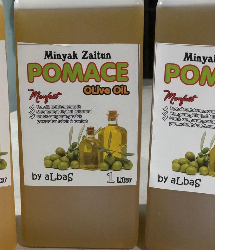 

✧ Pomace Olive Oil / Minyak Zaitun Pomace 1 Liter Terbaik menumis menggoreng memasak ASLI ORIGINAL ♕