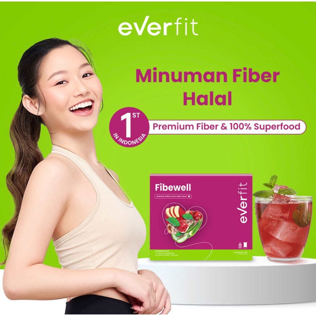 

EVERFIT FIBEWELL MINUMAN SERBUK RASA BUAH