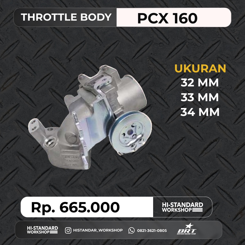 ( PCX 160 ) THROTTLE BODY TB BANANA