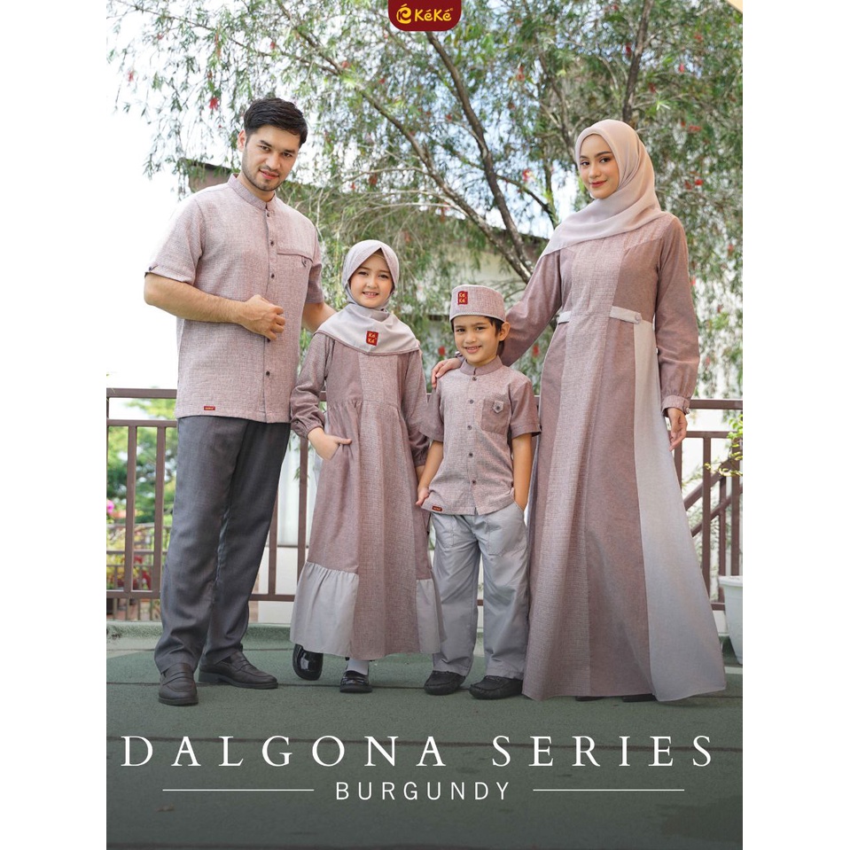 GAMIS DEWASA SERIES DALGONA SARIMBIT KEKE 2023