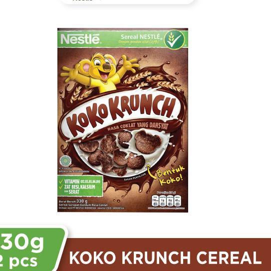 

Flash SaleYy5Y9 Nestlé Koko Krunch Sereal 2 x 330 gr