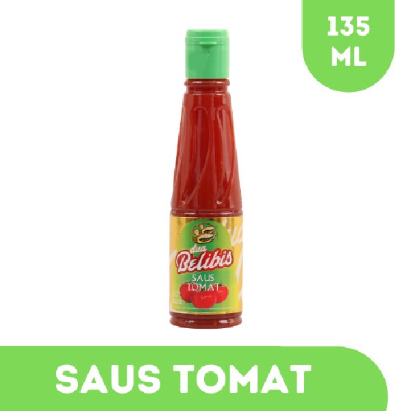 SAOS TOMAT DUA BELIBIS 135ML PET TOMATO SAUCE