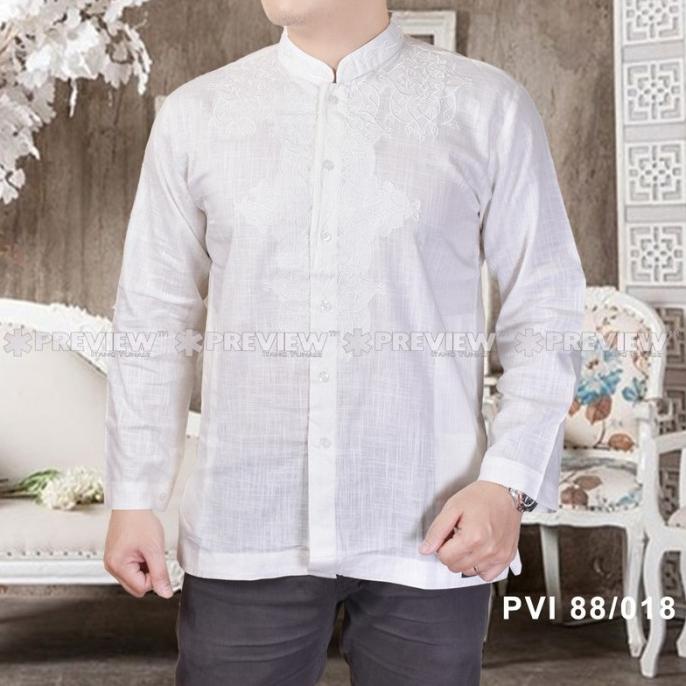 TERMURAH BAJU KOKO PREVIEW ITANG YUNASZ PVI120 /BAJU KOKO PRIA/BAJU KOKO DEWASA/BAJU KOKO ANAK/BAJU 