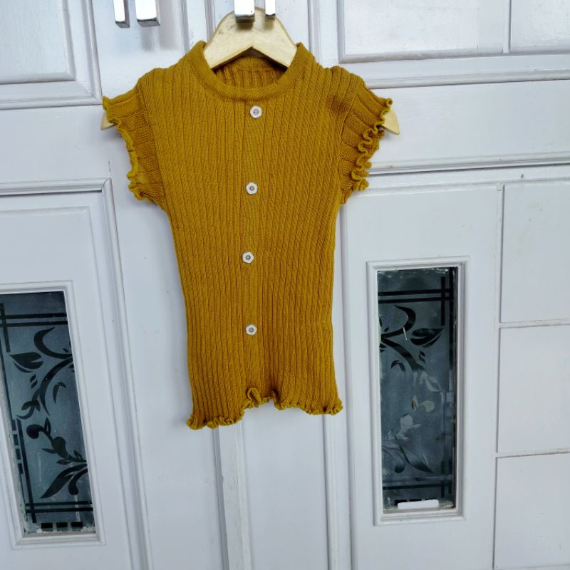 baju rajut anak viral/atasan anak perempuan/sweater rajut anak murah/baju sty Korea usia 1-4 thn