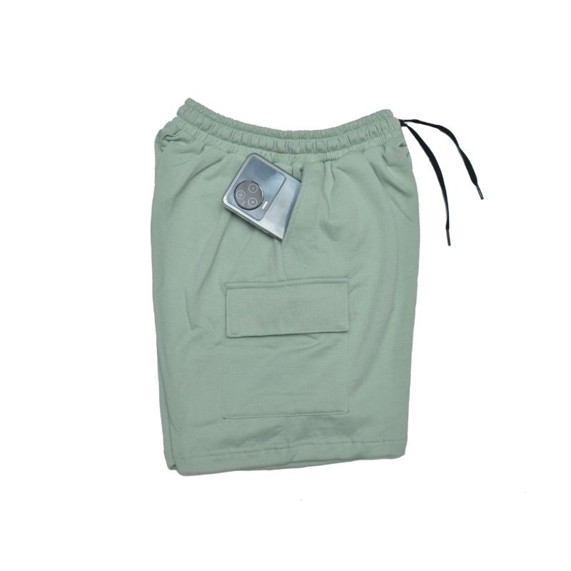 Rifle.co celana pendek cargo hijau mint