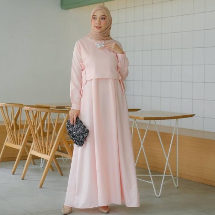 TERBAIK Odeca - Kinan Dress - Gamis Syar'i Wanita