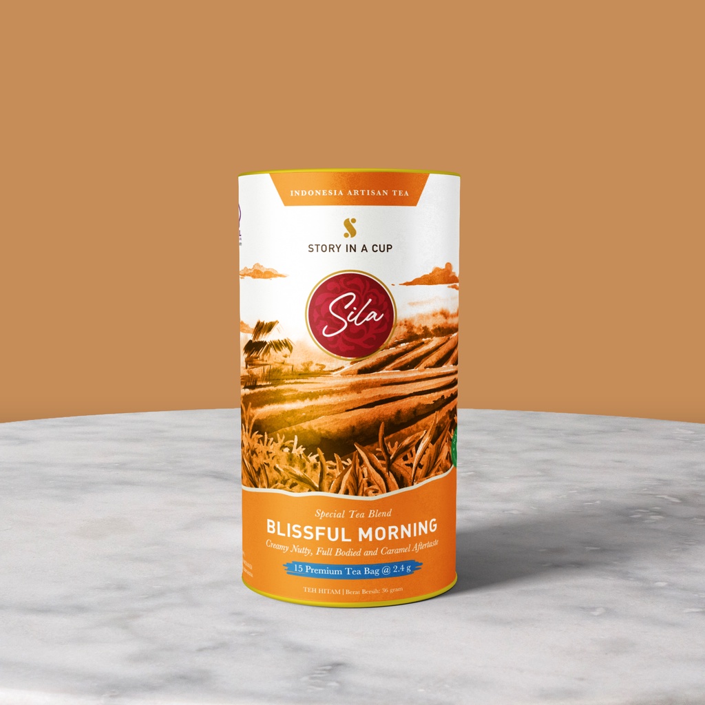 

Sila Specialty Tea - Blissful Morning - Canister - Teh Premium - Black Tea