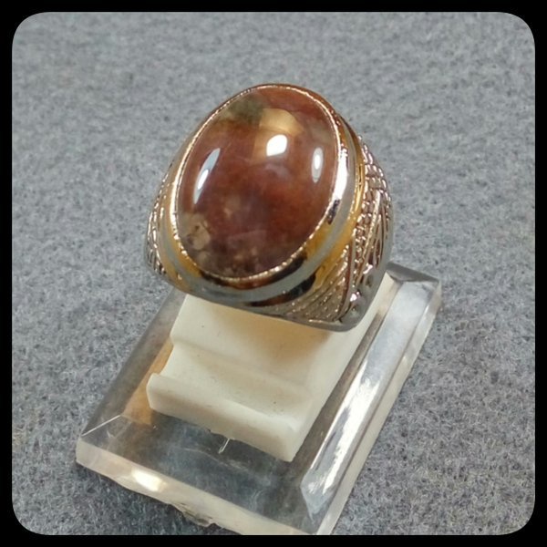 Batu Cincin  LUMUT ACEH MERAH LIKE KECUBUNG KARANG KUALITAS MANTAP PGS974