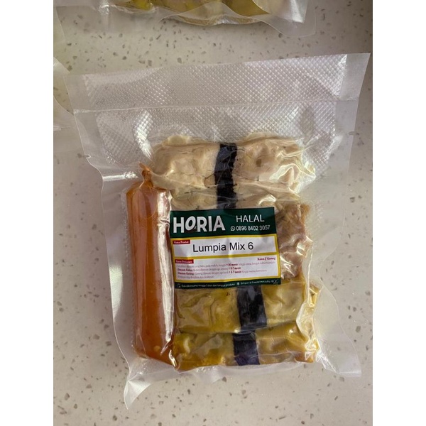 

Dimsum Lumpia Mix Frozen isi 6 + saus