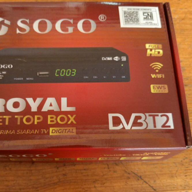 ➨ PROMO SET TOP BOX TV DIGITAL  MURAH SOGO ROYAL ★
