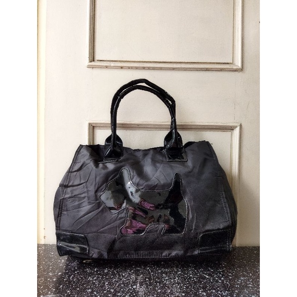 TAS TOTE NYLON WANITA AGATHA PARIS SECOND BRANDED IMPORT
