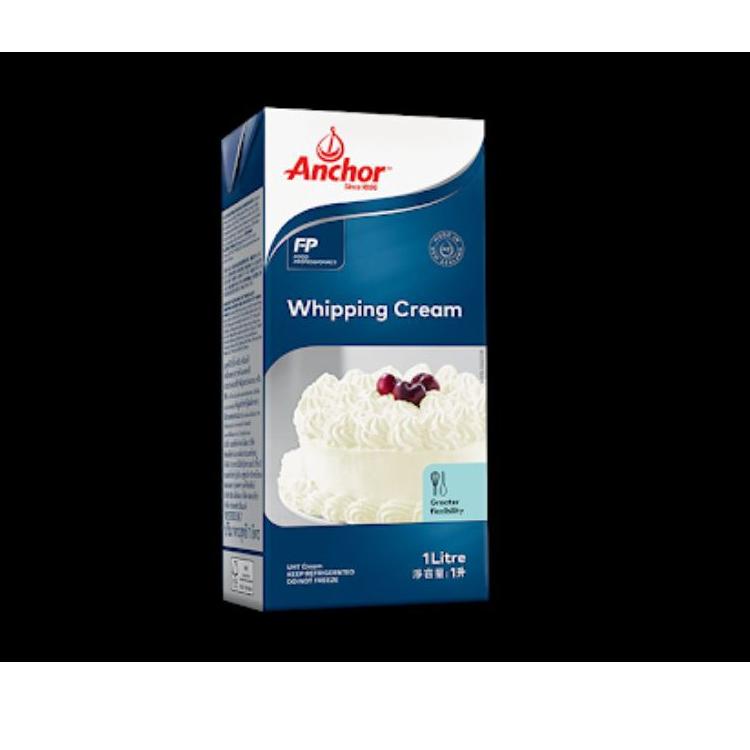 

✷ Whipping Cream Anchor 1 Liter Bisa Order Bareng dengan Gelatin Lembaran whipped cream ➦