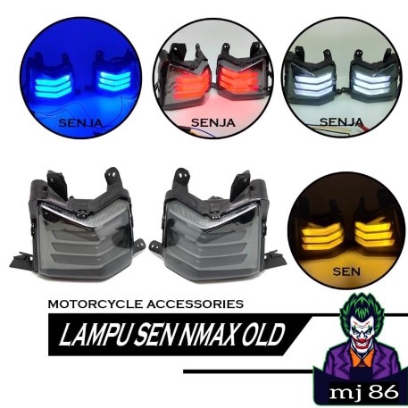 LAMPU SEN NMAX LED LAMPU SEIN NMAX VARIASI SEN NMAX RUNNING