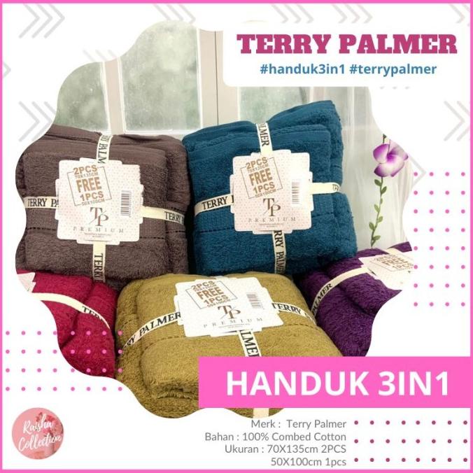 RC Handuk Terry Palmer Set / Terry Palmer Premium / Terry Palmer