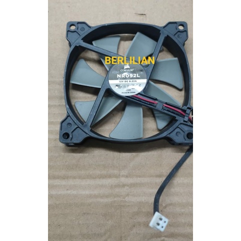 Kipas FAN 9cm DC 12V 0,22A merek CORSAIR kipas Untuk Komputer Made in China