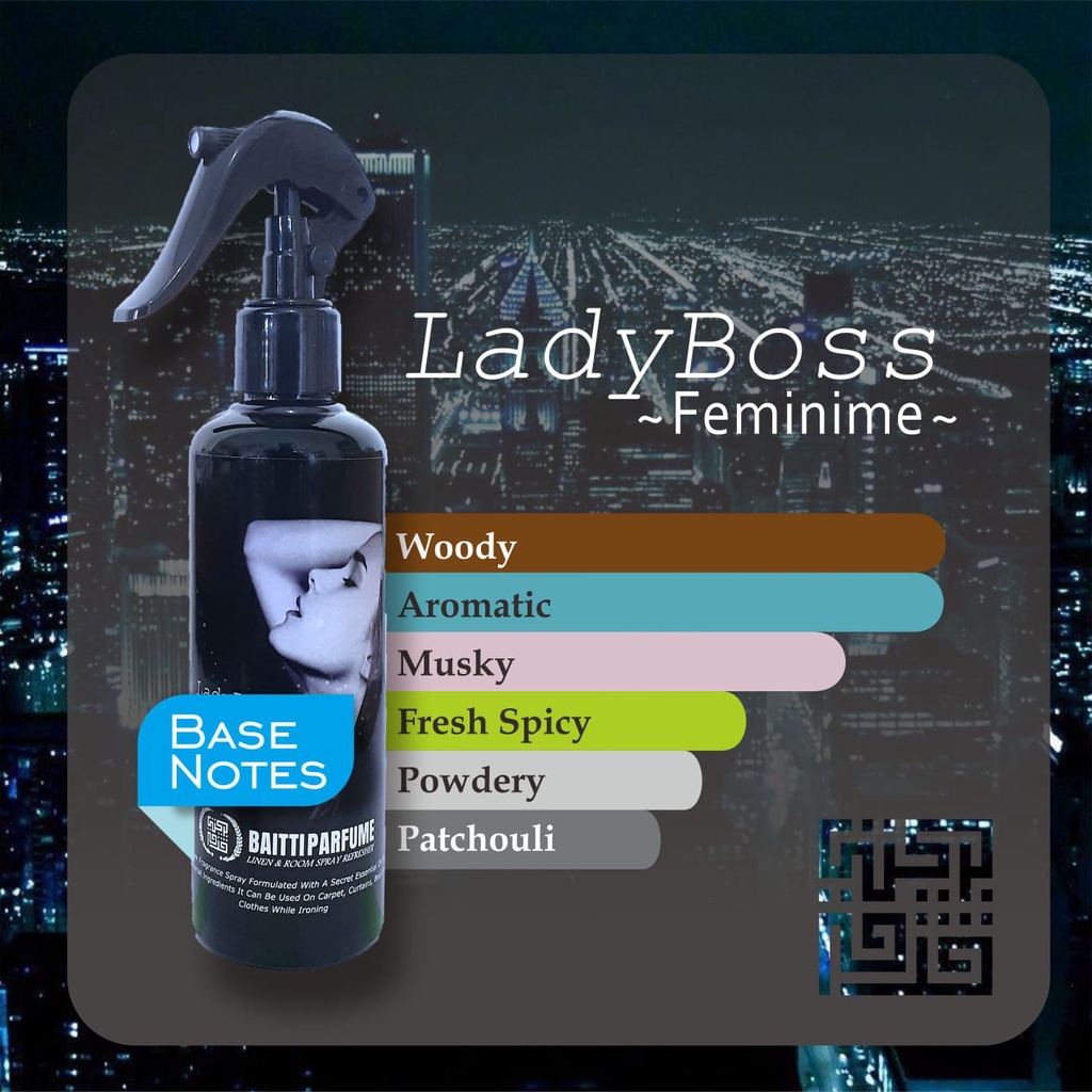 Diskon Pengharum Ruangan Baitti Parfum Aroma Lady Boss 250 ml Non Alkohol