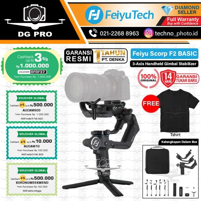 Terlaris Feiyu Tech Scorp F2 Handheld Gimbal Stabilizer Original - Scrop F 2