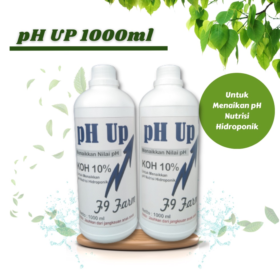 pH Up  Nutrisi Hidroponik 1 Liter