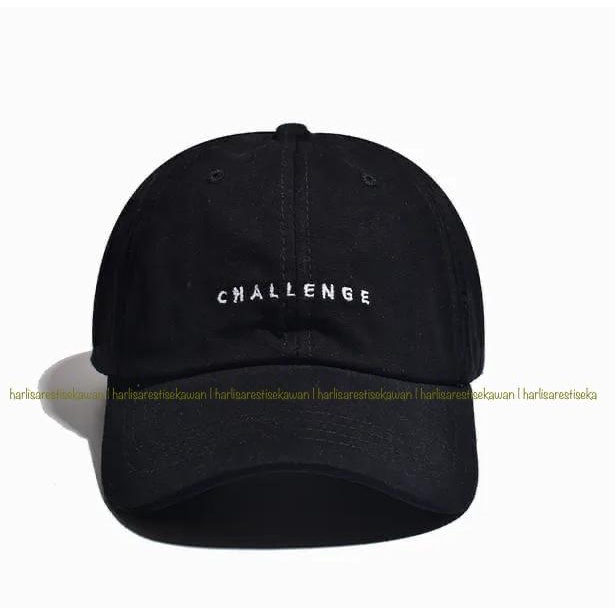 Topi Wanita Pria Korea Bordir Smile Baseball Challenge Reclusive