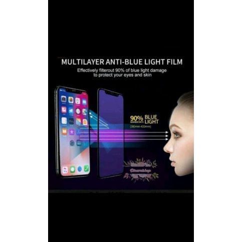 Tempered Anti Gores Full Cover Anti Blue Matte Ceramic TG REALME C11/C12/C15/C17/C20/C21/C21Y/C25/C25S/C25Y/C30/C30S/C31/C33/C35/C55