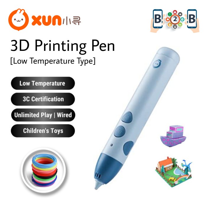 

Terlaris Xiaoxun 3D Printing Pen Set Low Temperature