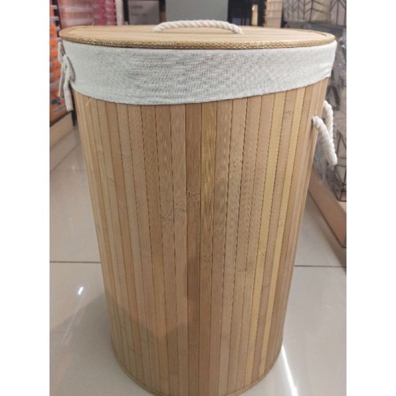KERANJANG LOUNDRY INFORMA/KERANJANG LOUNDRY AESTHETIC/KERANJANG BAJU KOTOR/keranjang loundry bamboo 